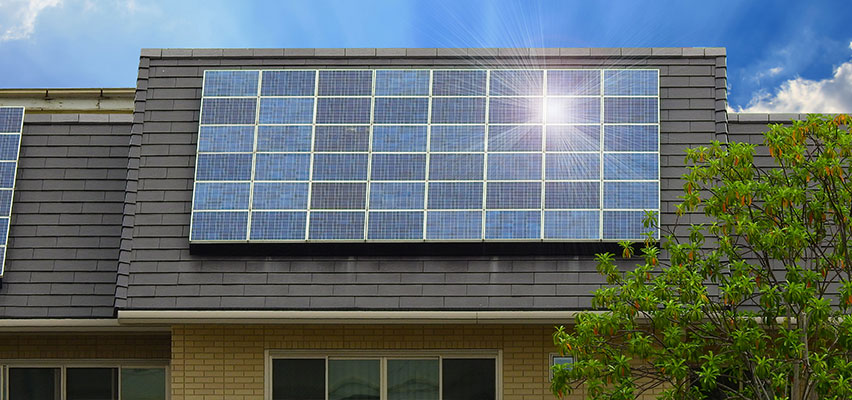 solar power install